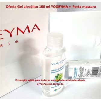 Gel Alcoólico 100 ml YODEYMA + Oferta Porta Mascara