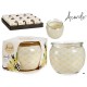 Vela Aromática baunilha - Pack de 3 unidades