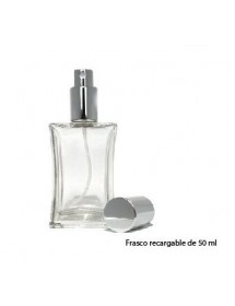 Pack 112 frasco vidro perfume 50 ml recarregáveis