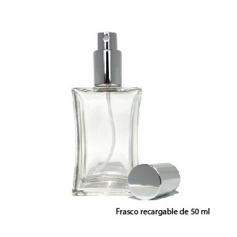 Frasco de perfume recarregável ​​50 ml (de saquinho)